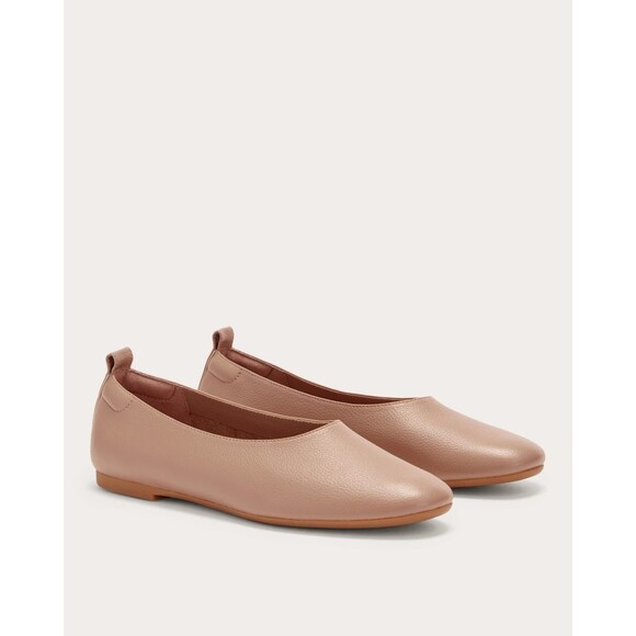 Everlane the Day Glove Leather Flats Made In Italy Size 8.5 Fit Small/narrow Tan - Picture 3 of 8